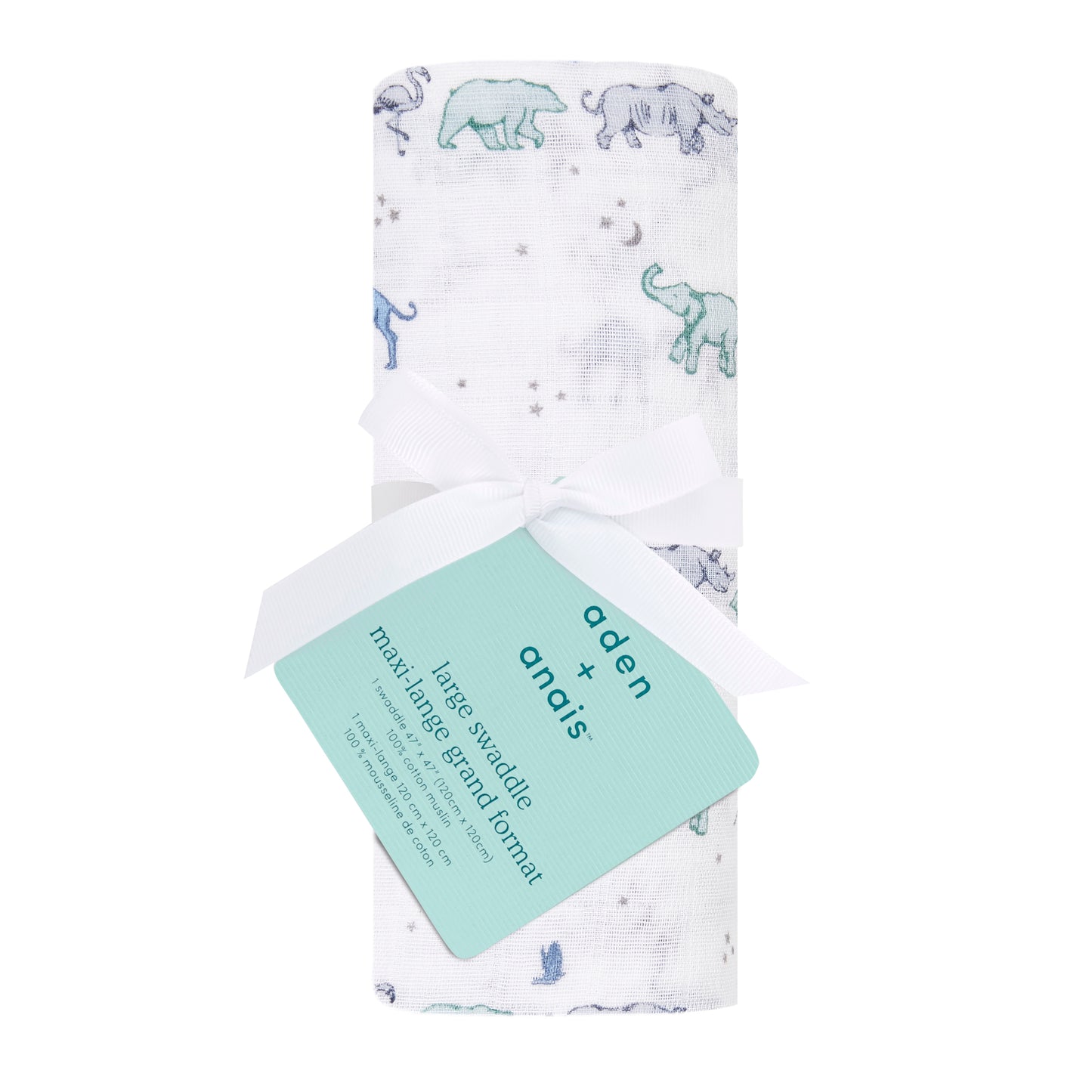 aden + anais™ organic muslin vystyklas - Tiny Humans