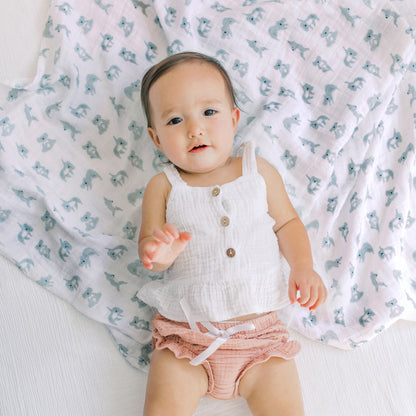 aden + anais™ organic muslin vystyklas - Tiny Humans
