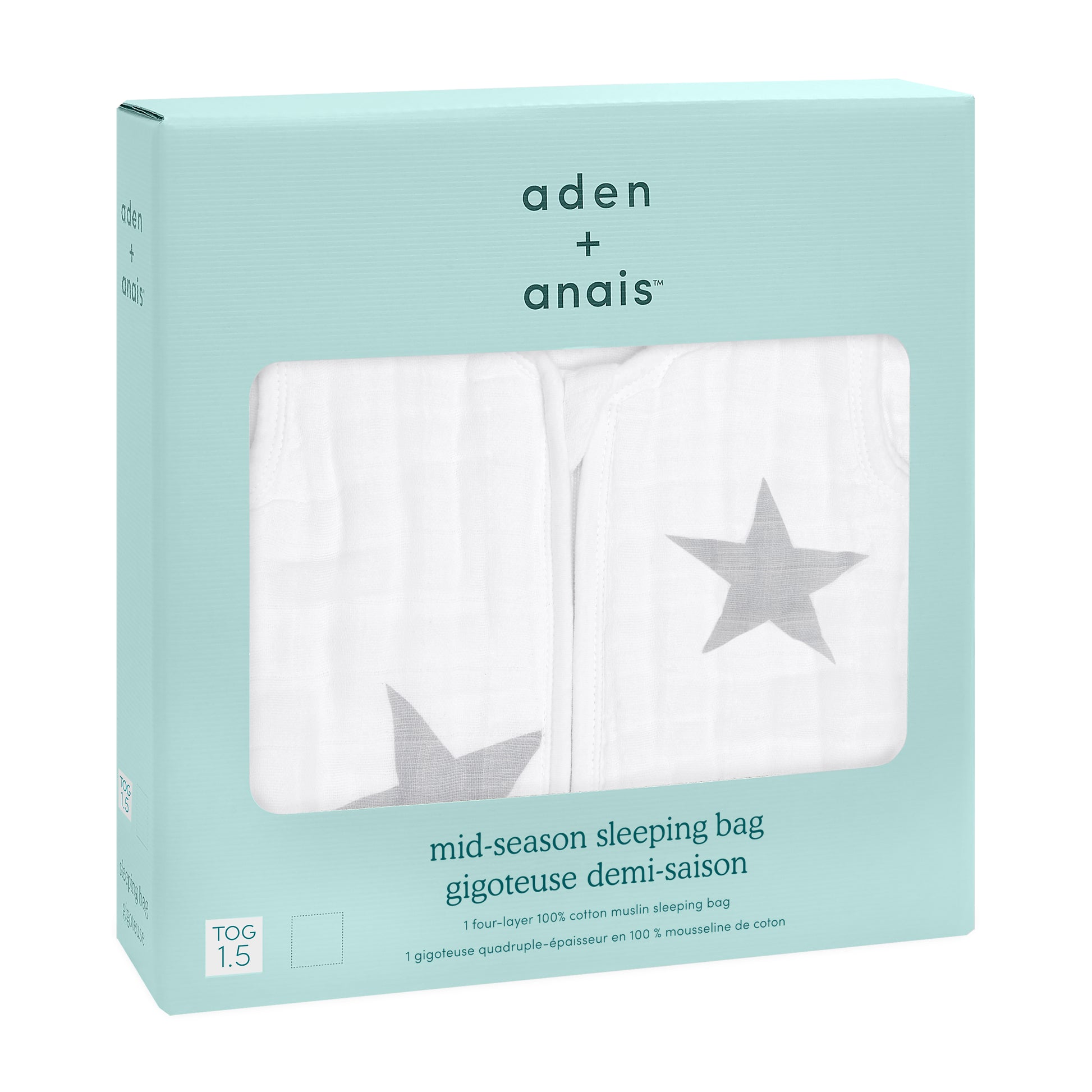 aden+anais™ 1.5 TOG sezoninis miegmaišis - Tiny Humans