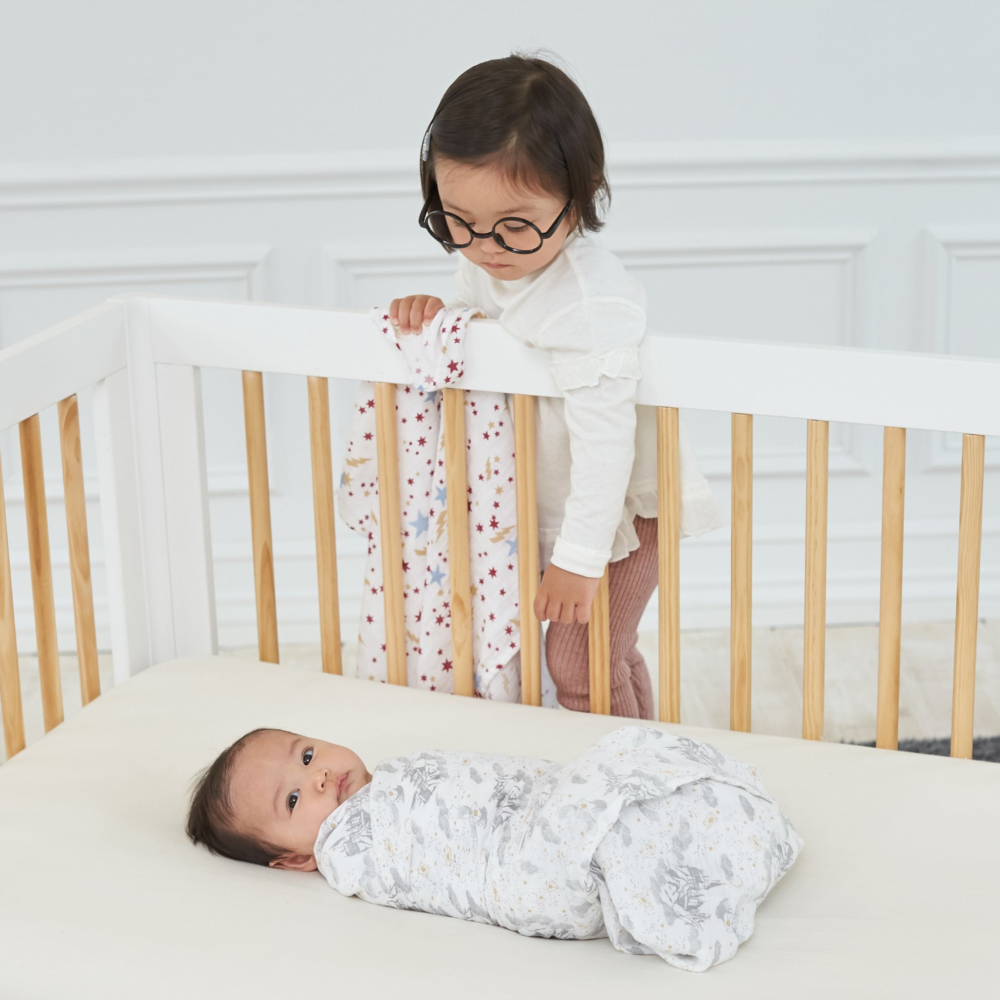aden + anais™ Boutique muslin vystyklai (4 vnt.) - Tiny Humans