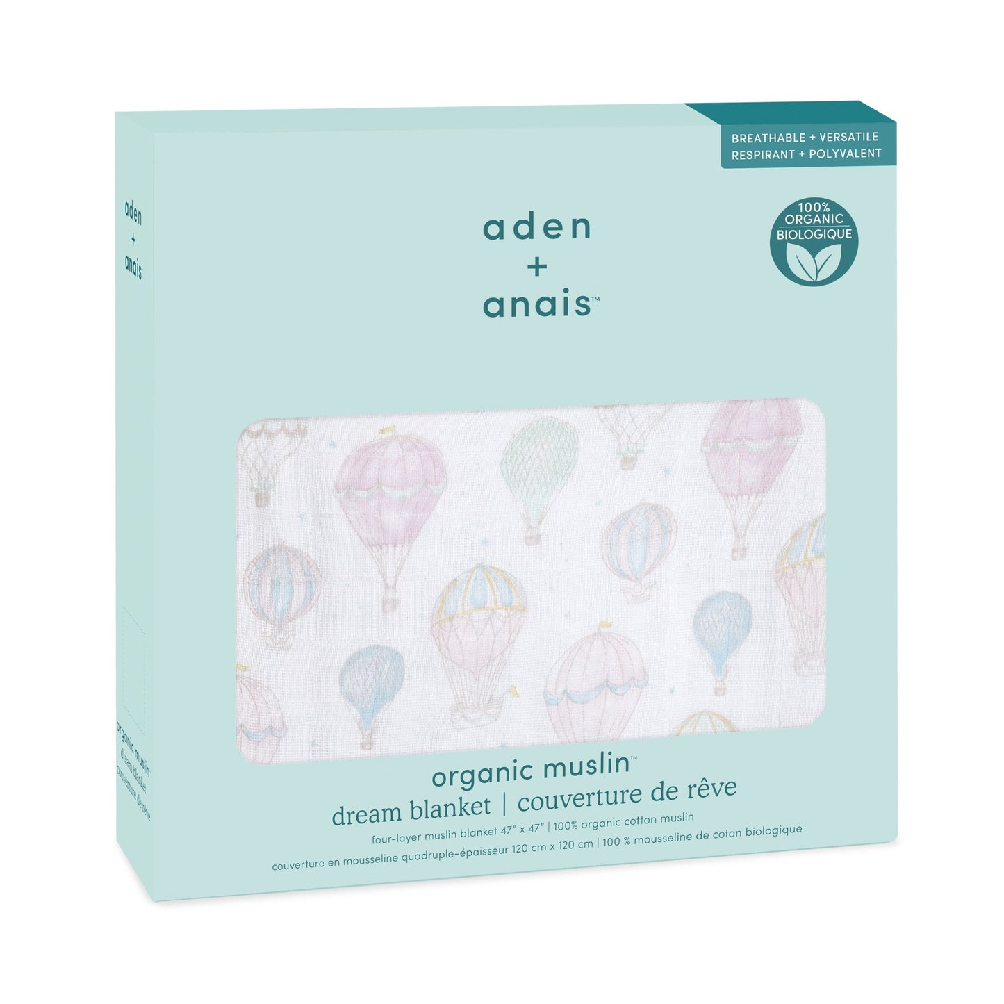 aden+anais™ dream blanket™ Organic antklodė - Tiny Humans
