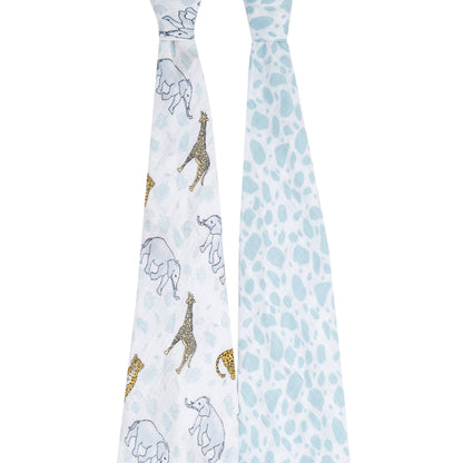 aden + anais™ Boutique muslin vystyklai (2 vnt.) - Tiny Humans