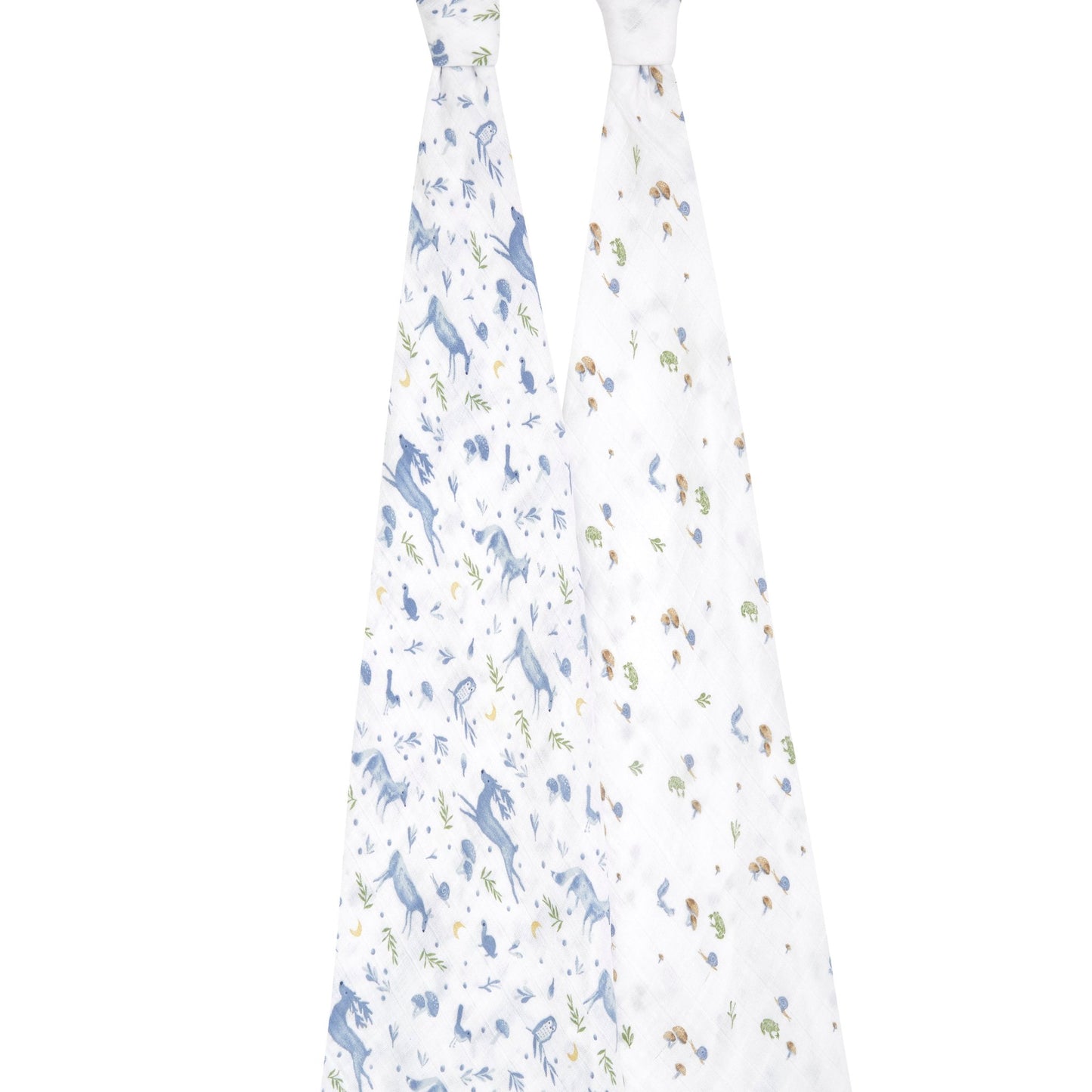 aden + anais™ organic muslin vystyklai (2 vnt.) ištrint - Tiny Humans