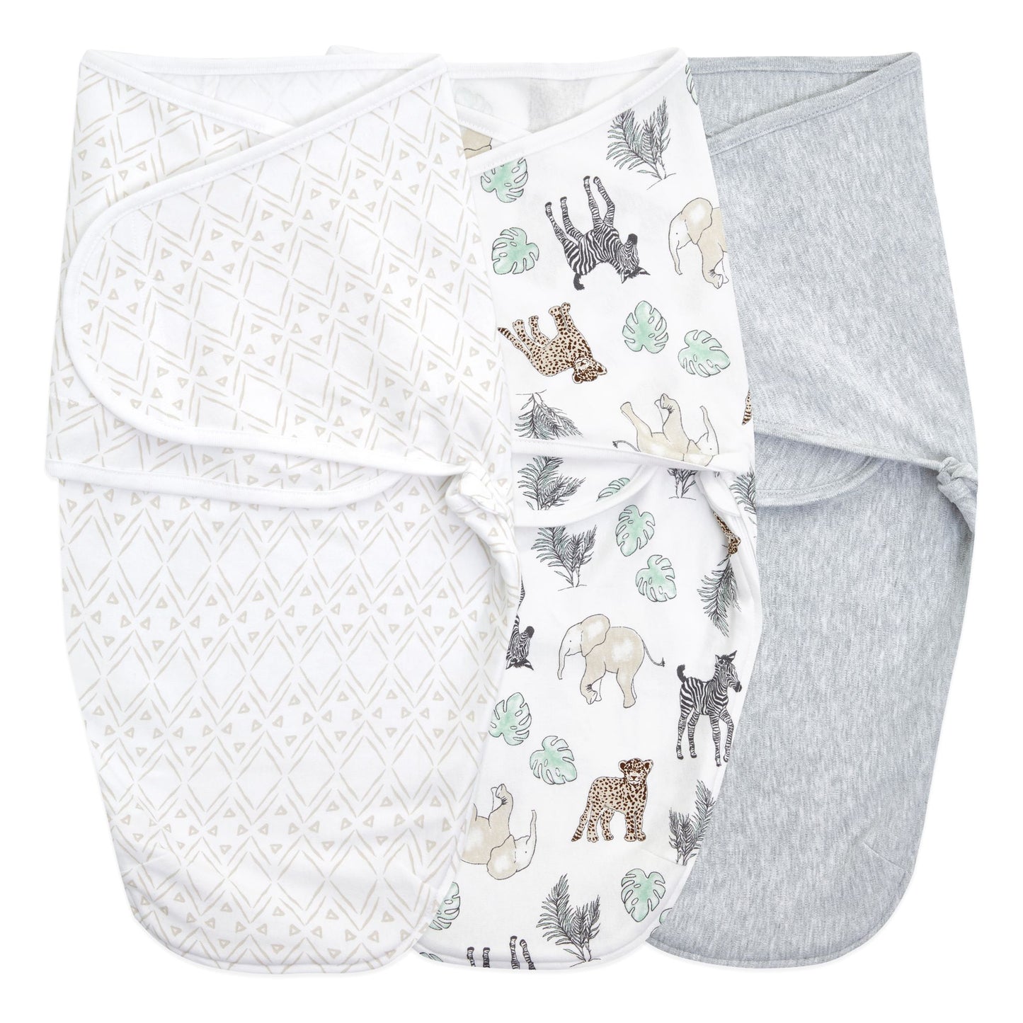aden + anais™ essentials swaddle wrap vystyklai (3vnt.) - Tiny Humans