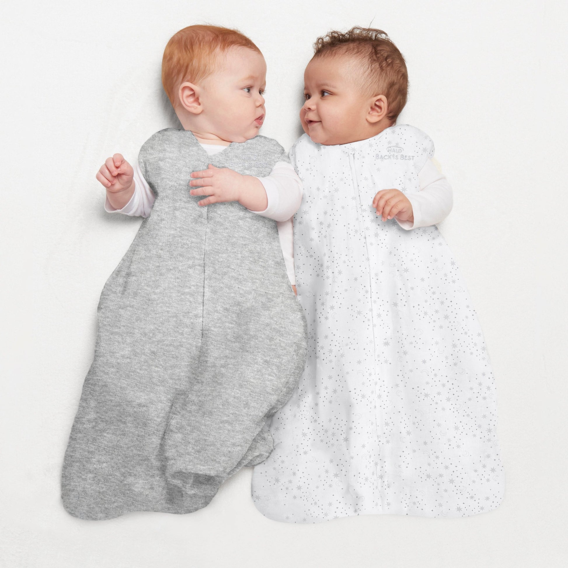 HALO SLEEPSACK® Heather Grey miegmaišis 0.5 TOG - Tiny Humans