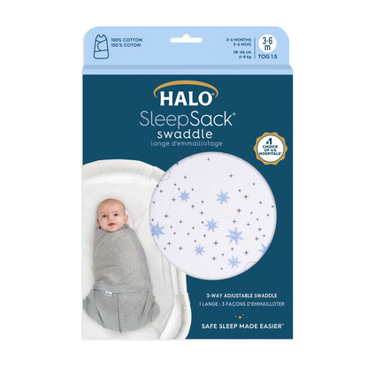 HALO SLEEPSACK® swaddle 1.5 TOG vystyklas - miegmaišis - Tiny Humans