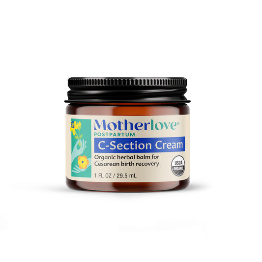 Motherlove® C-Section Cream balzamas po Cezario pjūvio - Tiny Humans