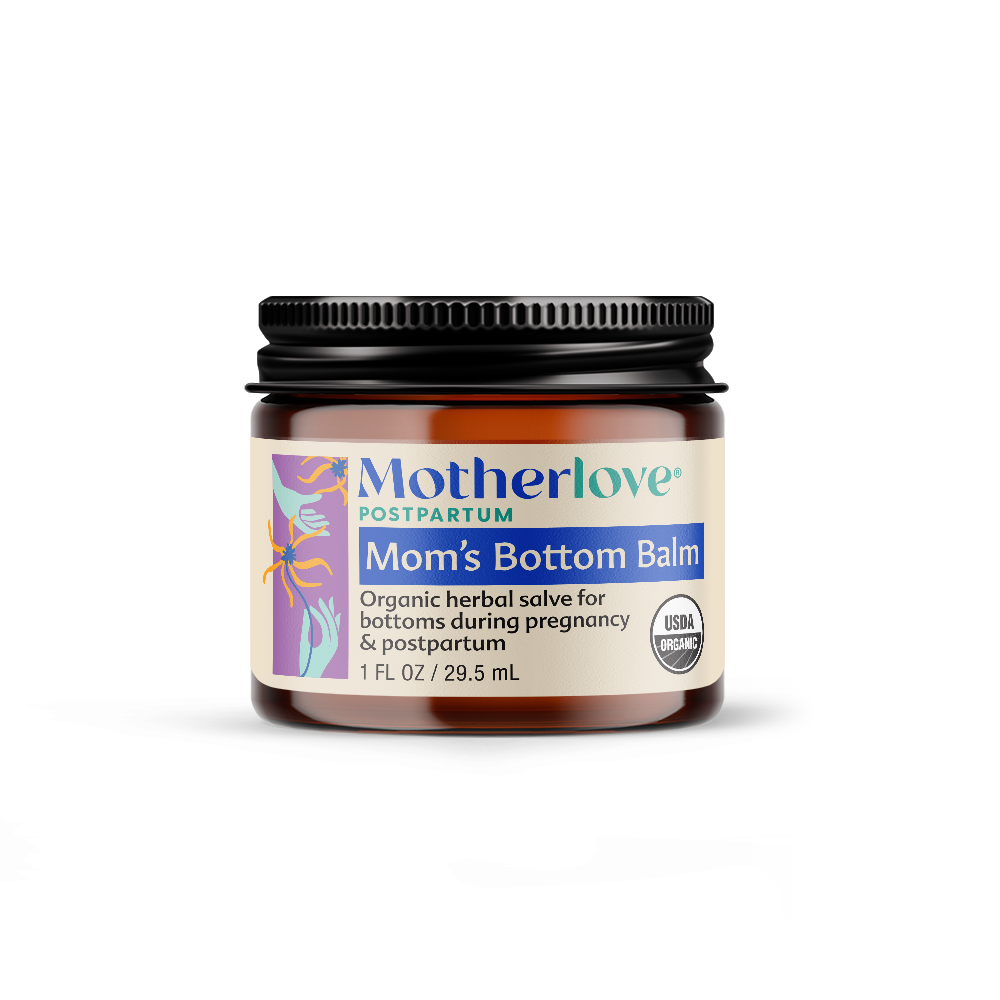 Motherlove® Mom's Bottom Balm balzamas po gimdymo/hemorojui - Tiny Humans