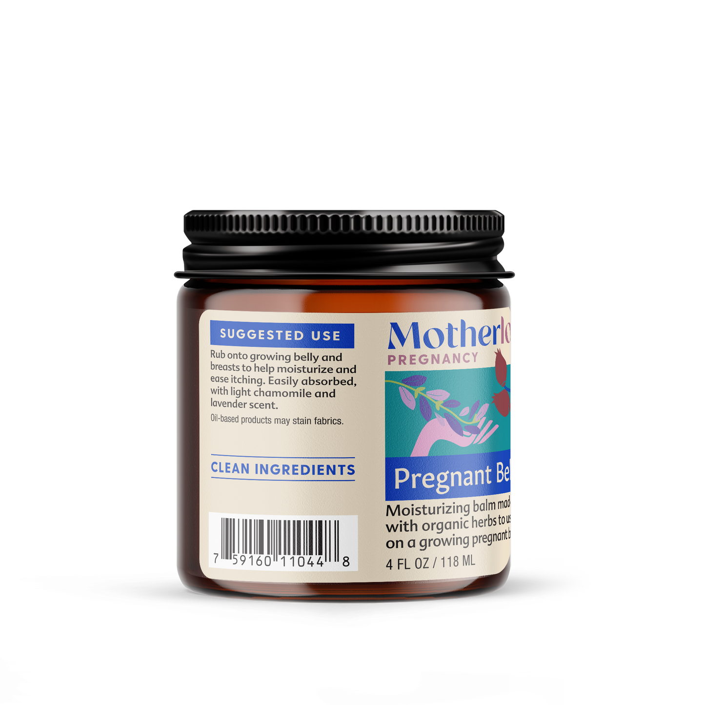 Motherlove® Pregnant Belly Salve balzamas - Tiny Humans