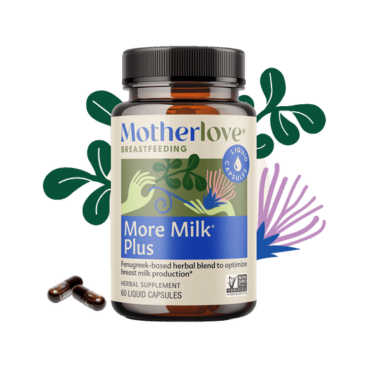 Maisto papildas Motherlove® More Milk Plus® - Tiny Humans
