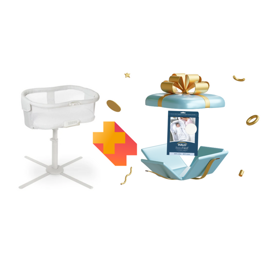 HALO® BassiNest® + HALO® BassiNest® Fitted Sheet paklodė - Tiny Humans